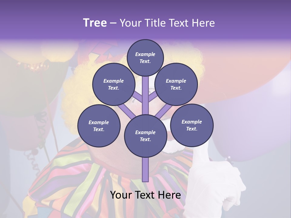 Colorful Clown PowerPoint Template