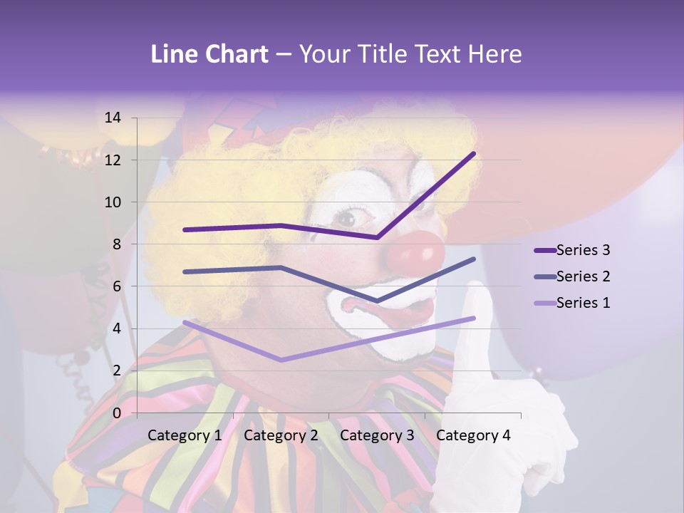 Colorful Clown PowerPoint Template