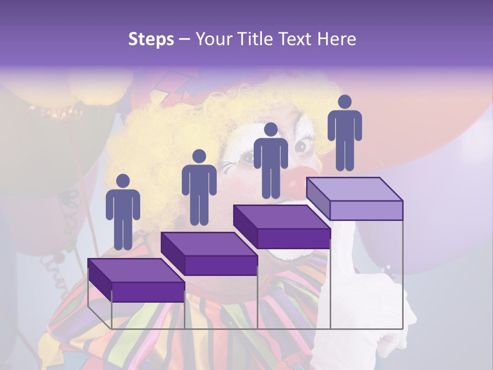 Colorful Clown PowerPoint Template