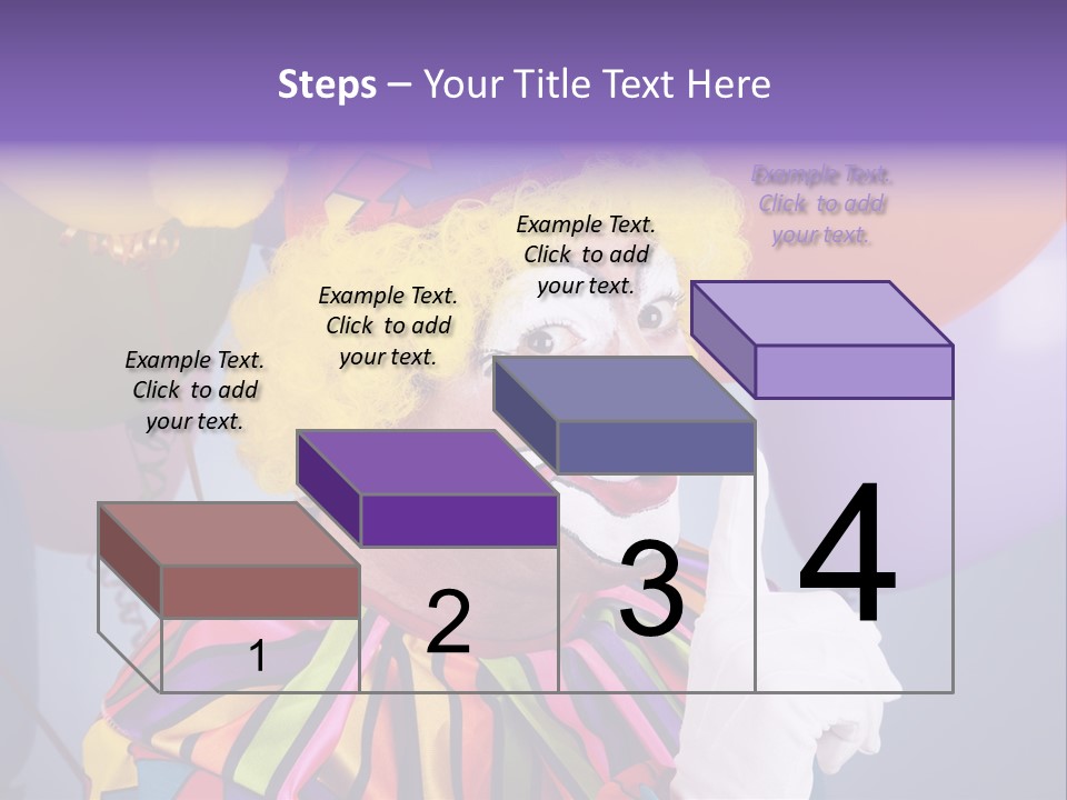 Colorful Clown PowerPoint Template