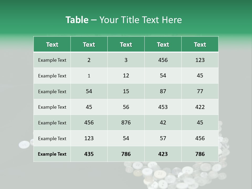 Spool Thimble Needlework PowerPoint Template