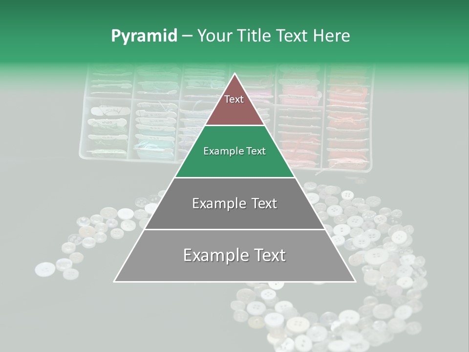 Spool Thimble Needlework PowerPoint Template