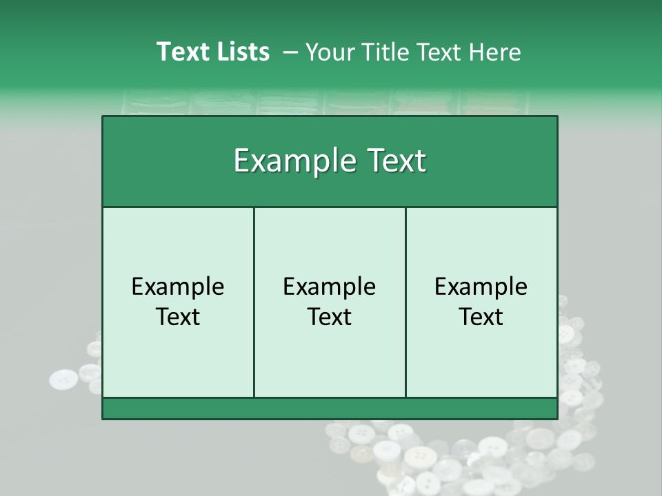 Spool Thimble Needlework PowerPoint Template