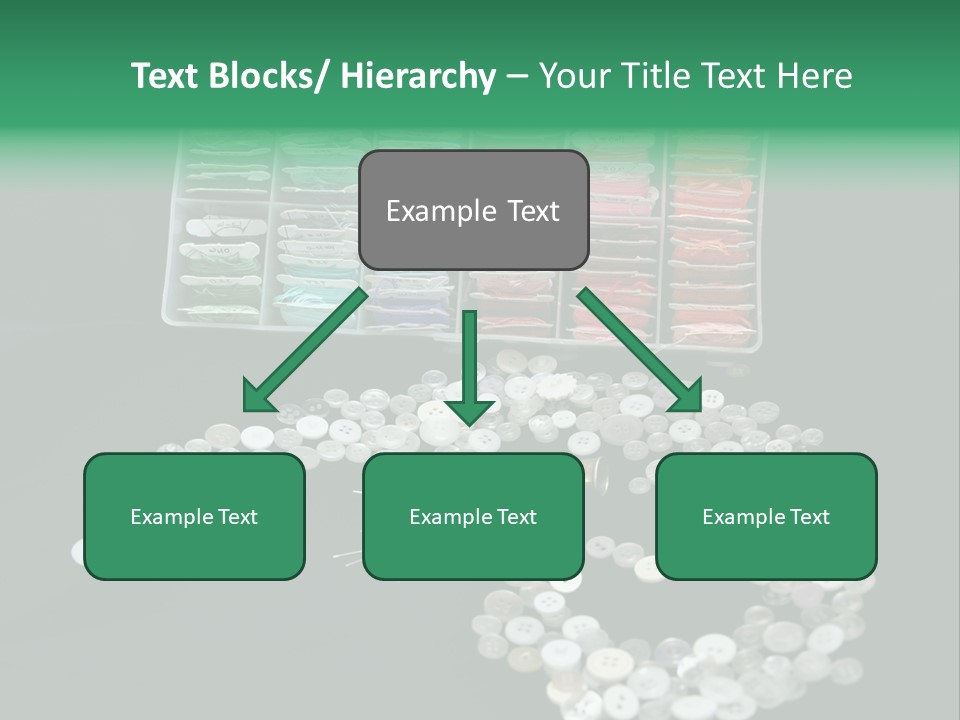 Spool Thimble Needlework PowerPoint Template