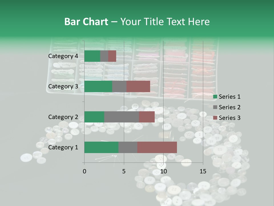 Spool Thimble Needlework PowerPoint Template
