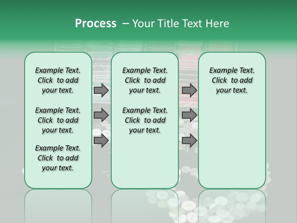 Spool Thimble Needlework PowerPoint Template