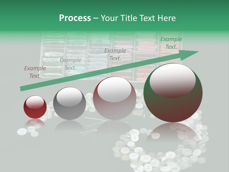 Spool Thimble Needlework PowerPoint Template