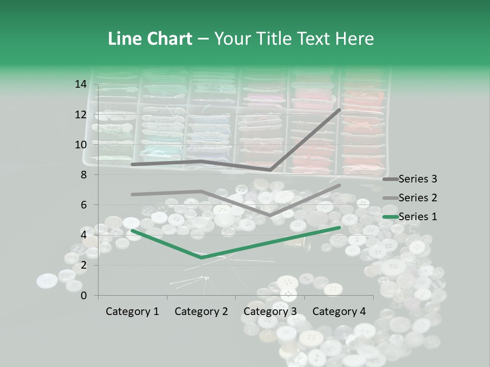 Spool Thimble Needlework PowerPoint Template