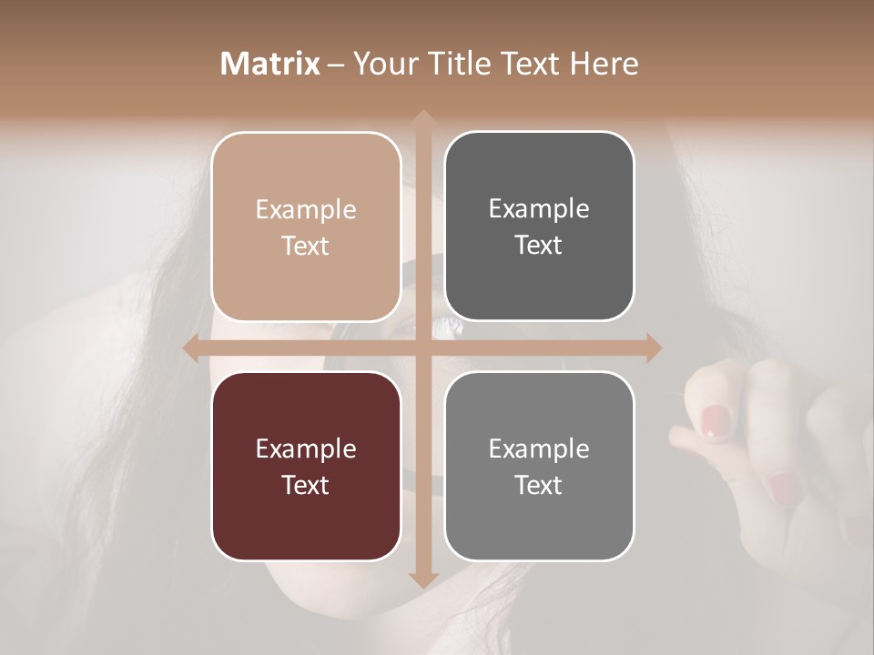 Watching Detail Humor PowerPoint Template