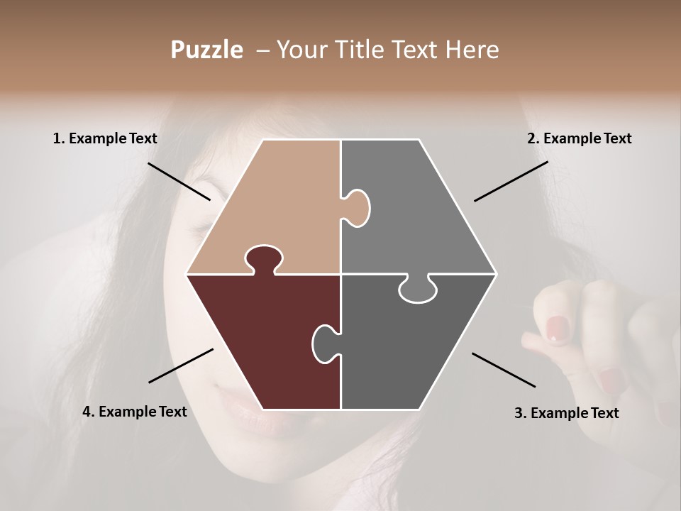 Watching Detail Humor PowerPoint Template