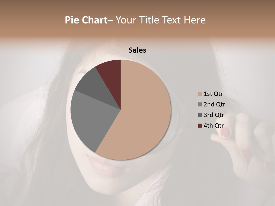 Watching Detail Humor PowerPoint Template