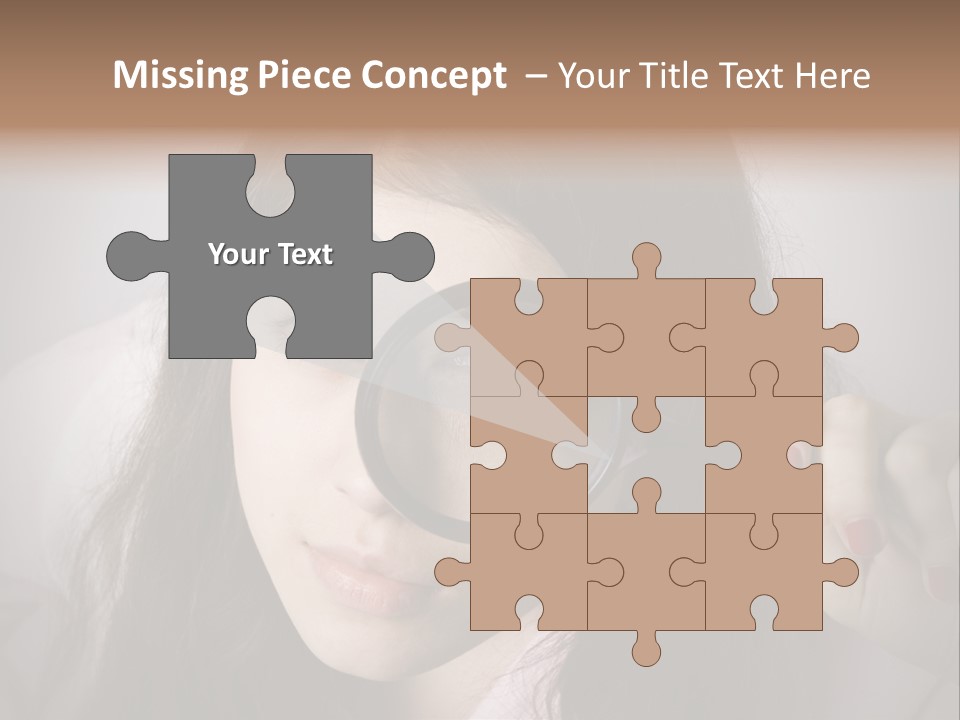 Watching Detail Humor PowerPoint Template