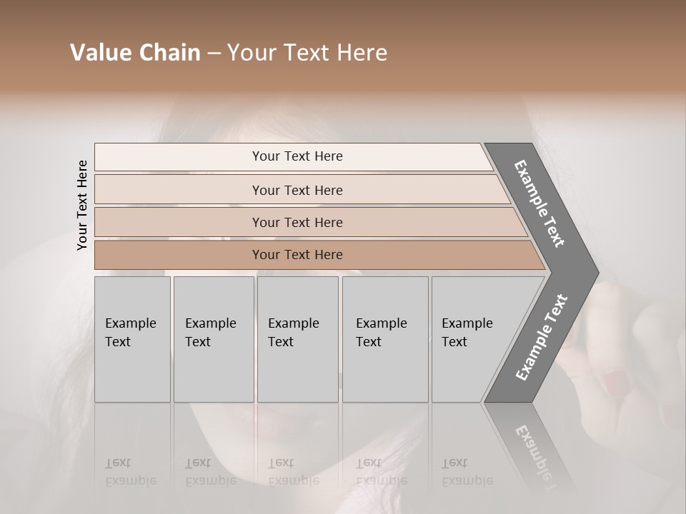 Watching Detail Humor PowerPoint Template