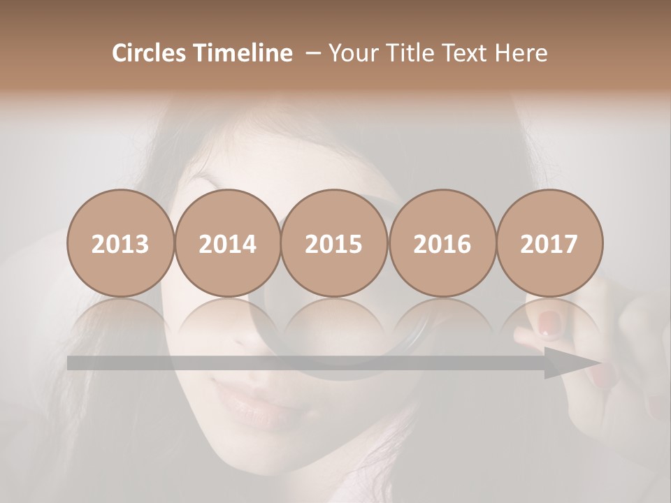 Watching Detail Humor PowerPoint Template