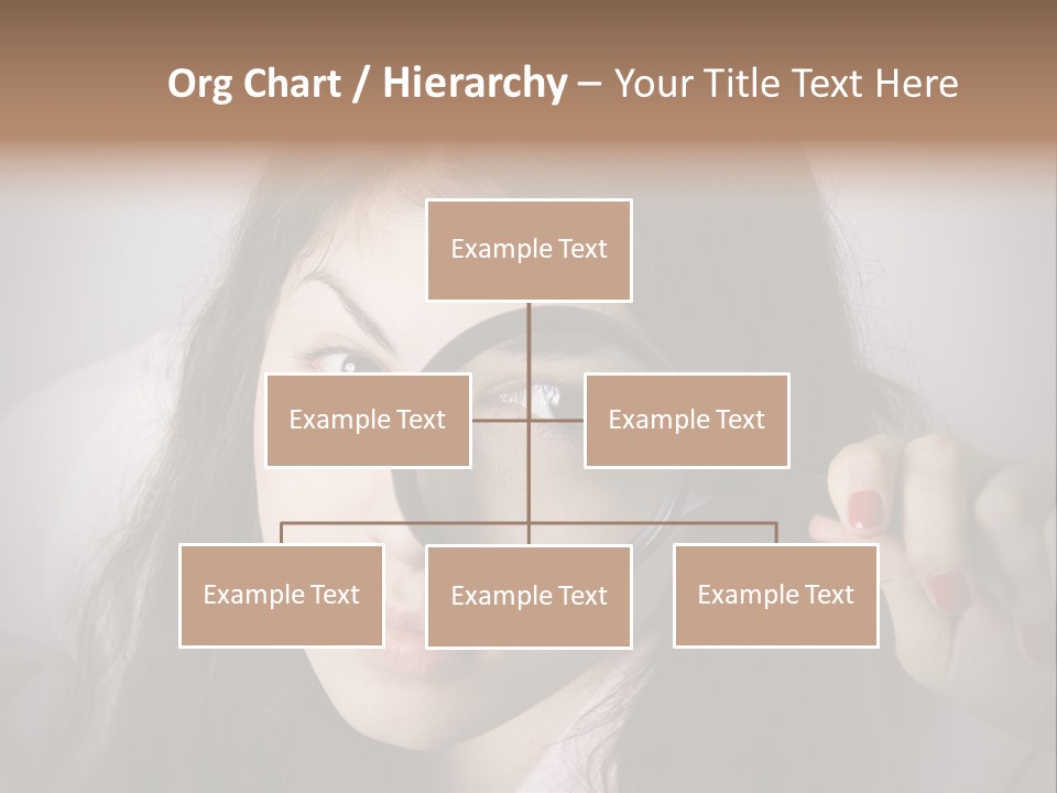 Watching Detail Humor PowerPoint Template