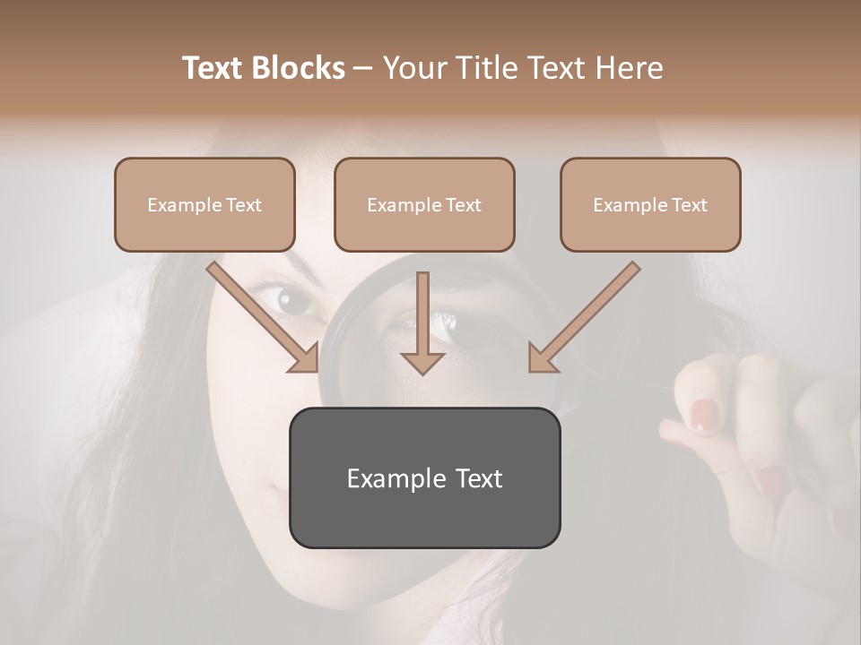 Watching Detail Humor PowerPoint Template