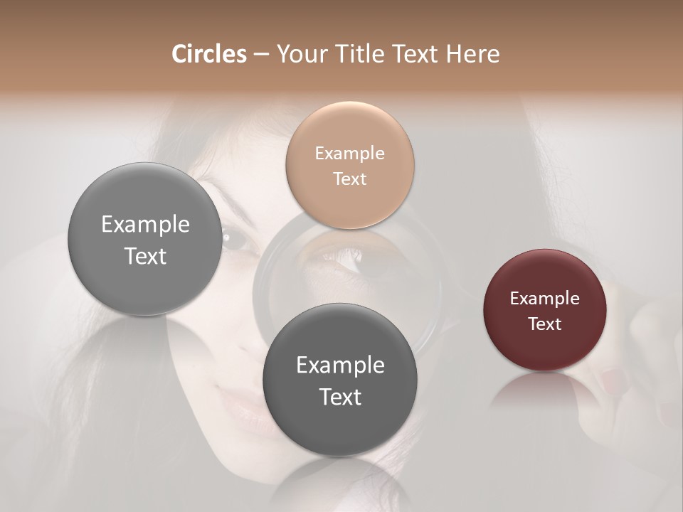 Watching Detail Humor PowerPoint Template