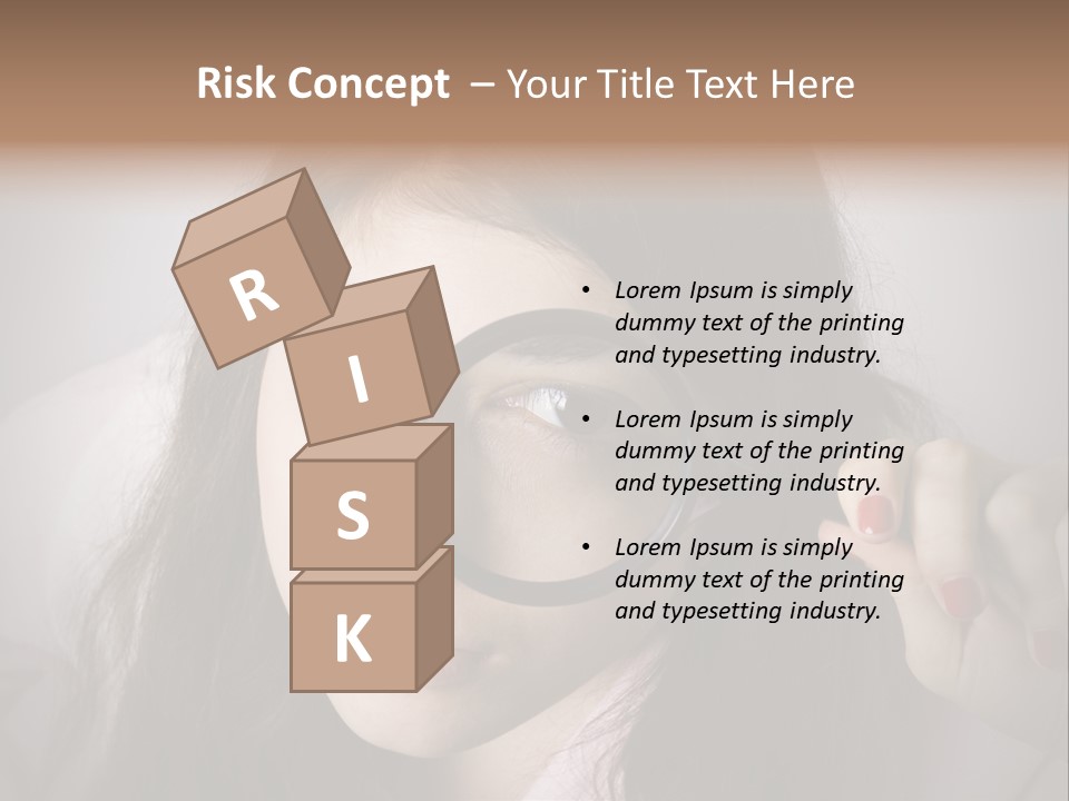 Watching Detail Humor PowerPoint Template