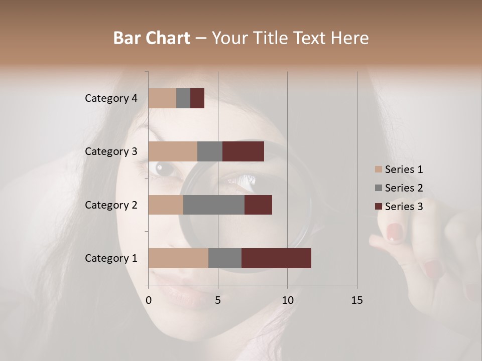 Watching Detail Humor PowerPoint Template
