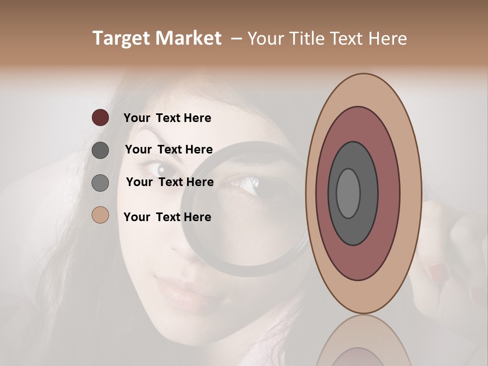 Watching Detail Humor PowerPoint Template