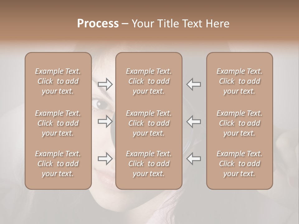 Watching Detail Humor PowerPoint Template