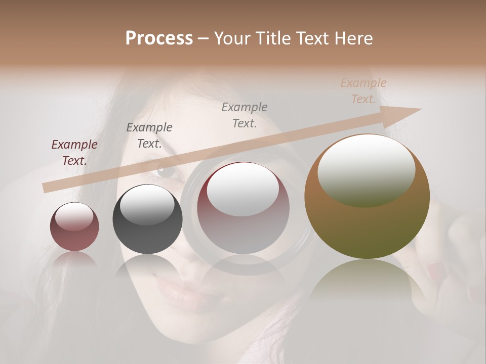 Watching Detail Humor PowerPoint Template