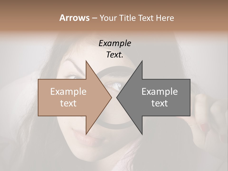 Watching Detail Humor PowerPoint Template