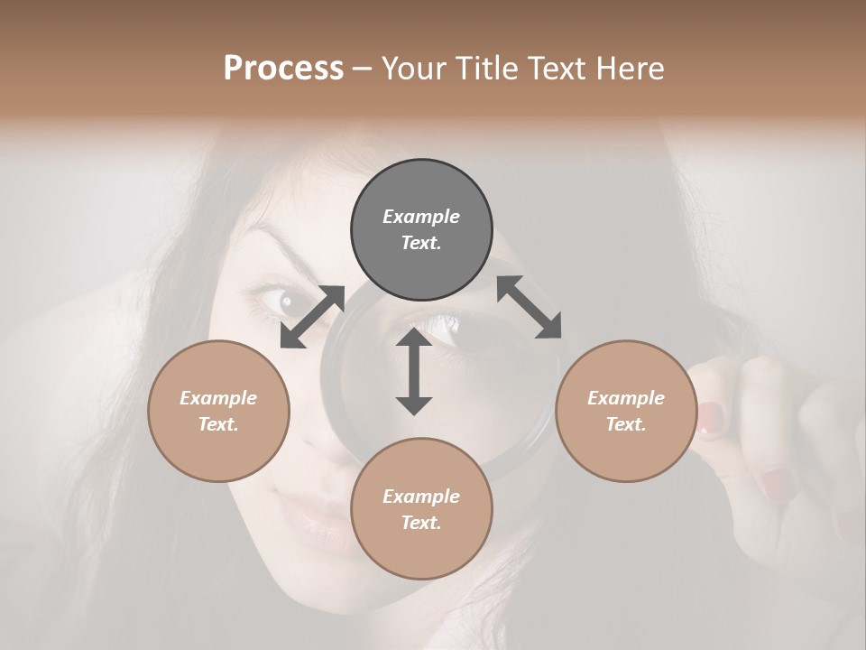 Watching Detail Humor PowerPoint Template