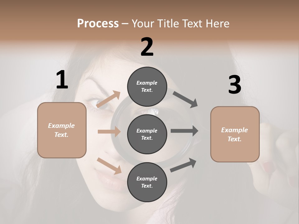 Watching Detail Humor PowerPoint Template