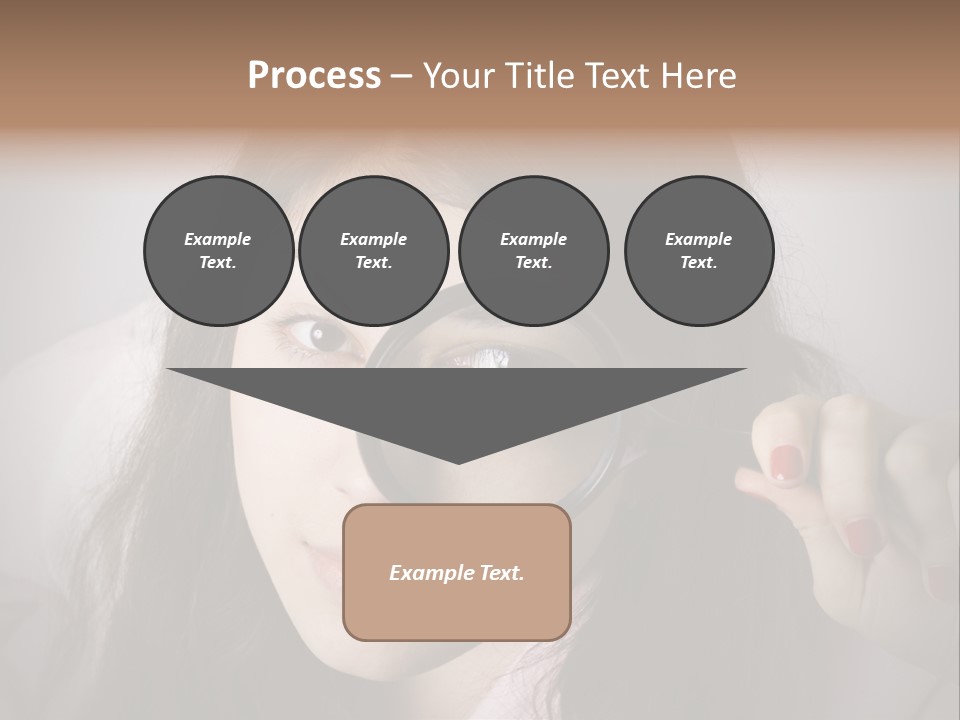 Watching Detail Humor PowerPoint Template