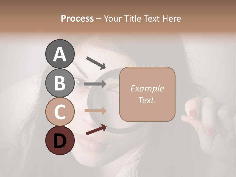 Watching Detail Humor PowerPoint Template