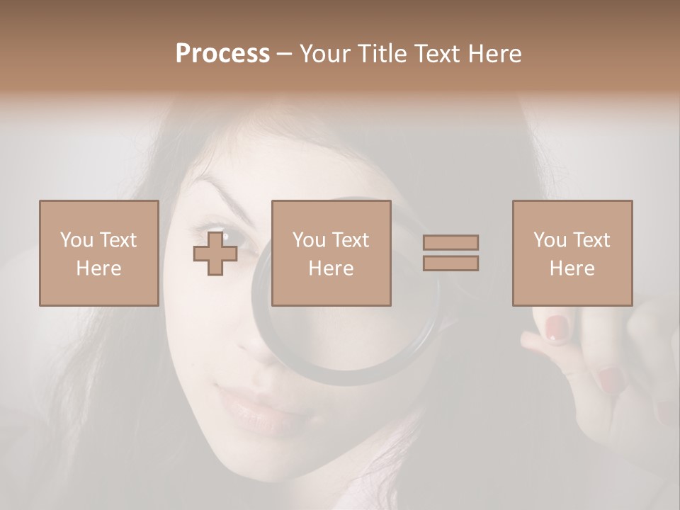 Watching Detail Humor PowerPoint Template
