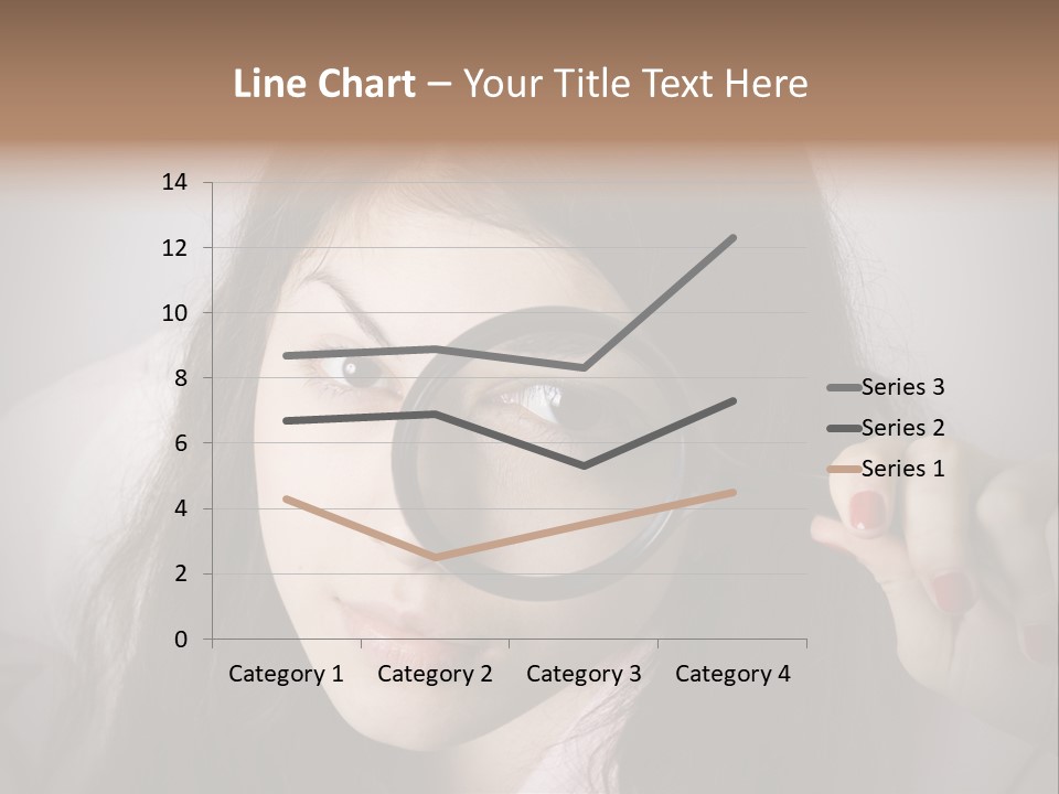 Watching Detail Humor PowerPoint Template