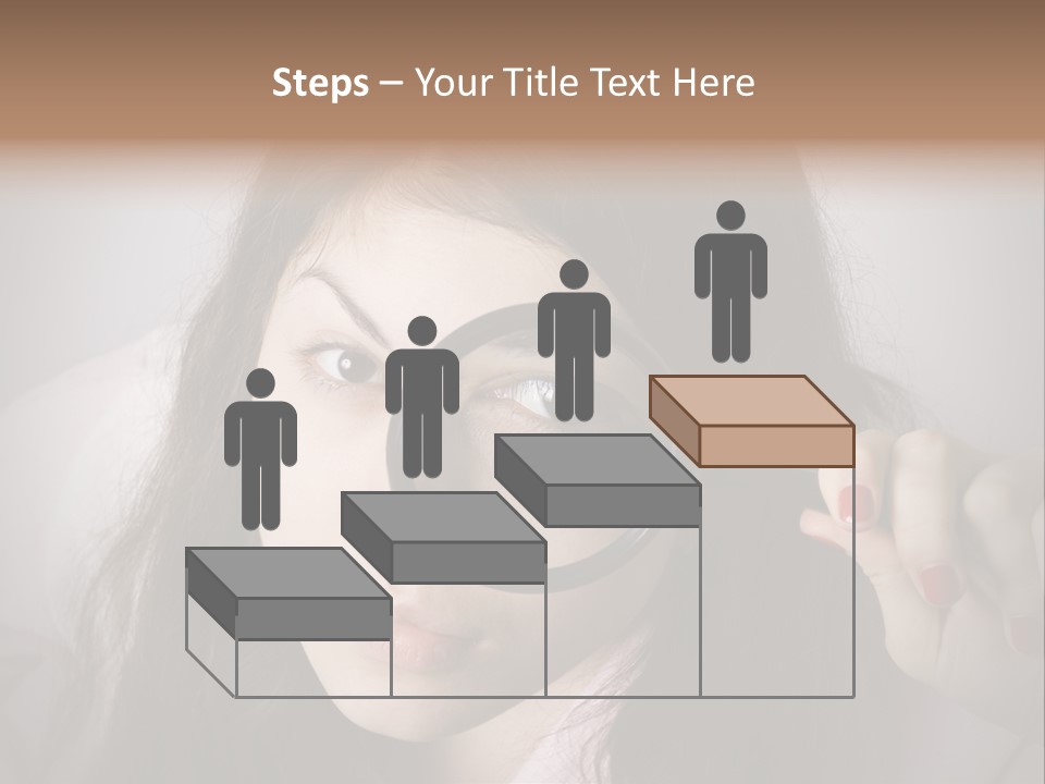 Watching Detail Humor PowerPoint Template