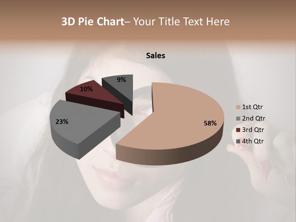 Watching Detail Humor PowerPoint Template