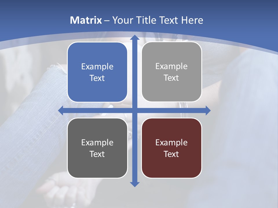 Brunette Needle Syringe PowerPoint Template