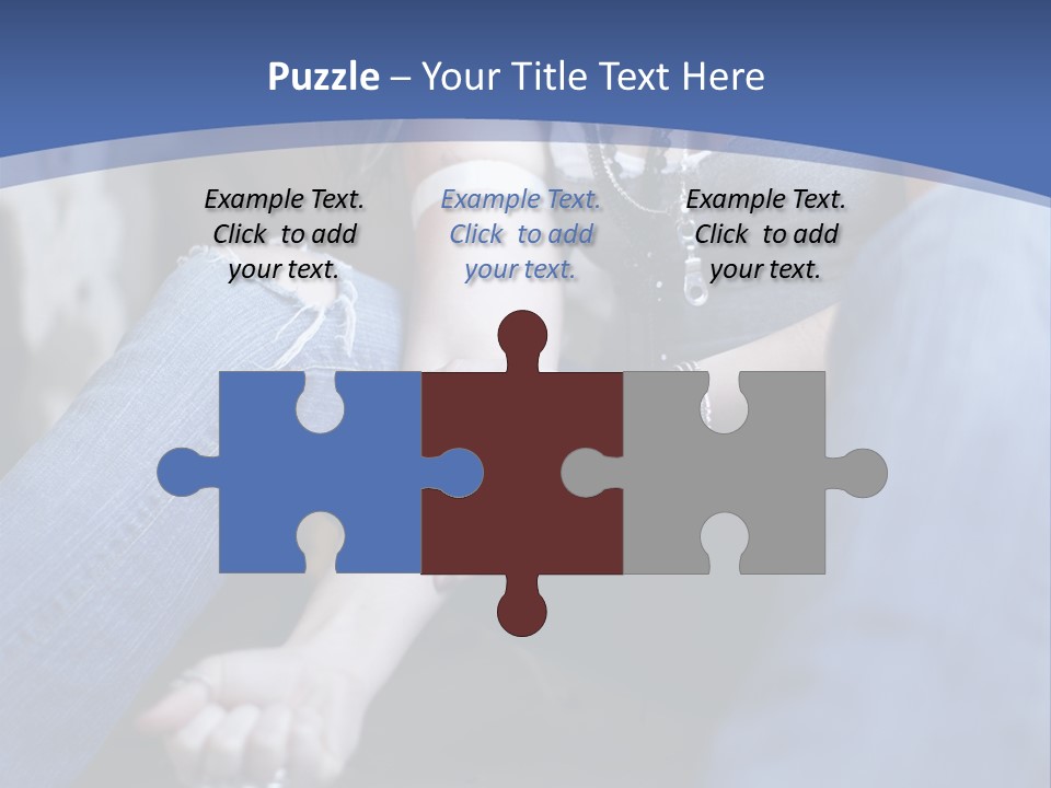 Brunette Needle Syringe PowerPoint Template