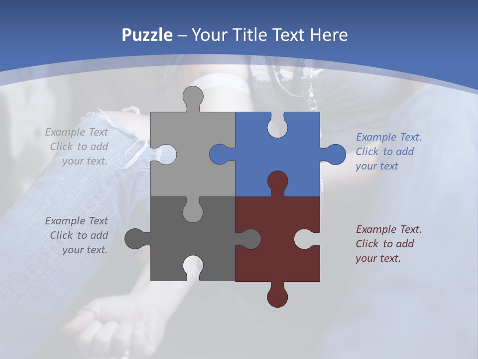 Brunette Needle Syringe PowerPoint Template