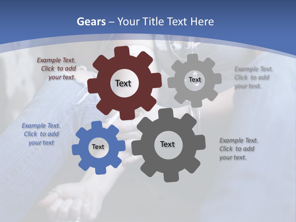 Brunette Needle Syringe PowerPoint Template