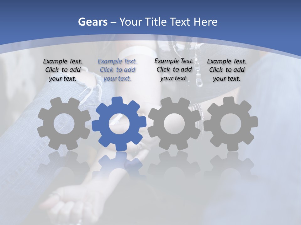 Brunette Needle Syringe PowerPoint Template