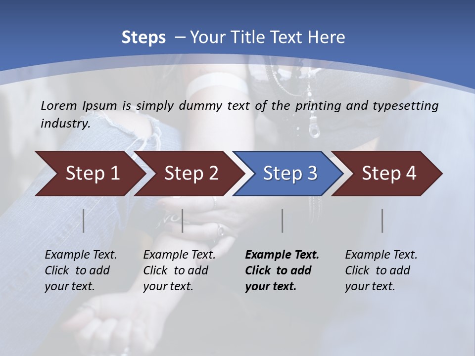 Brunette Needle Syringe PowerPoint Template