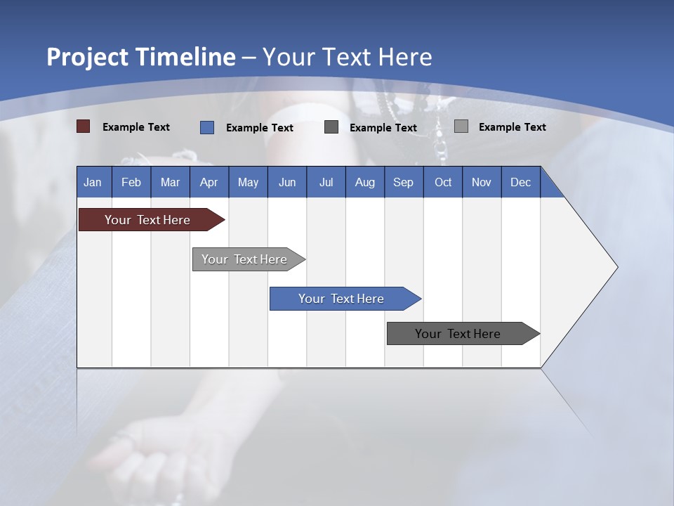 Brunette Needle Syringe PowerPoint Template