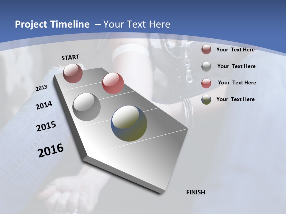 Brunette Needle Syringe PowerPoint Template