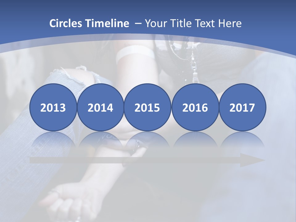 Brunette Needle Syringe PowerPoint Template