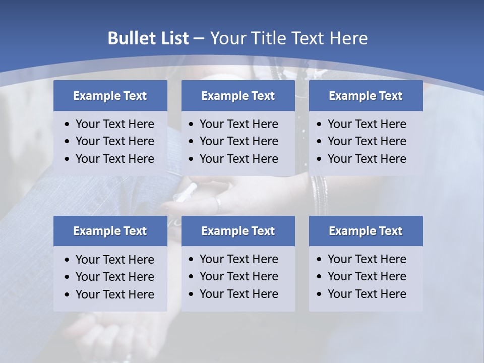 Brunette Needle Syringe PowerPoint Template