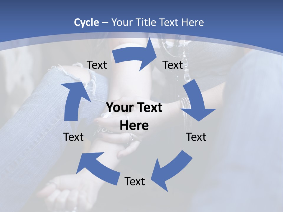 Brunette Needle Syringe PowerPoint Template