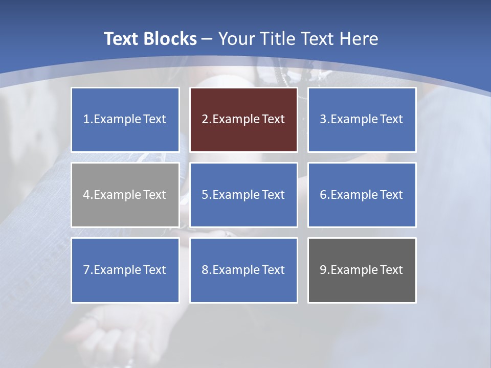 Brunette Needle Syringe PowerPoint Template