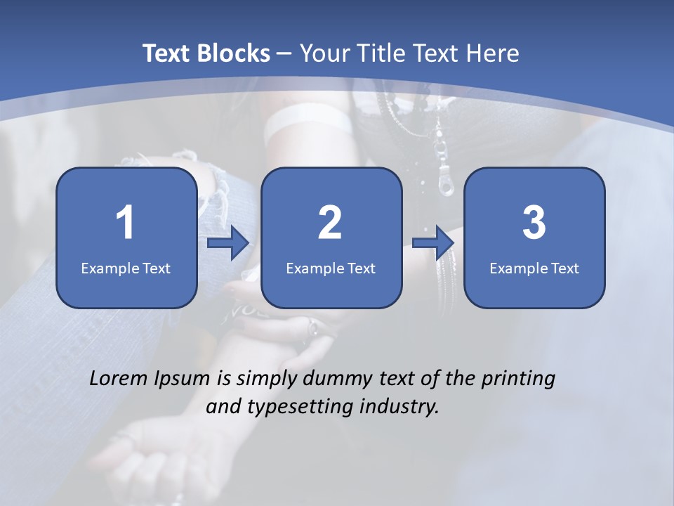 Brunette Needle Syringe PowerPoint Template