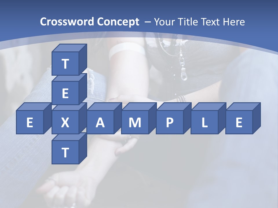 Brunette Needle Syringe PowerPoint Template