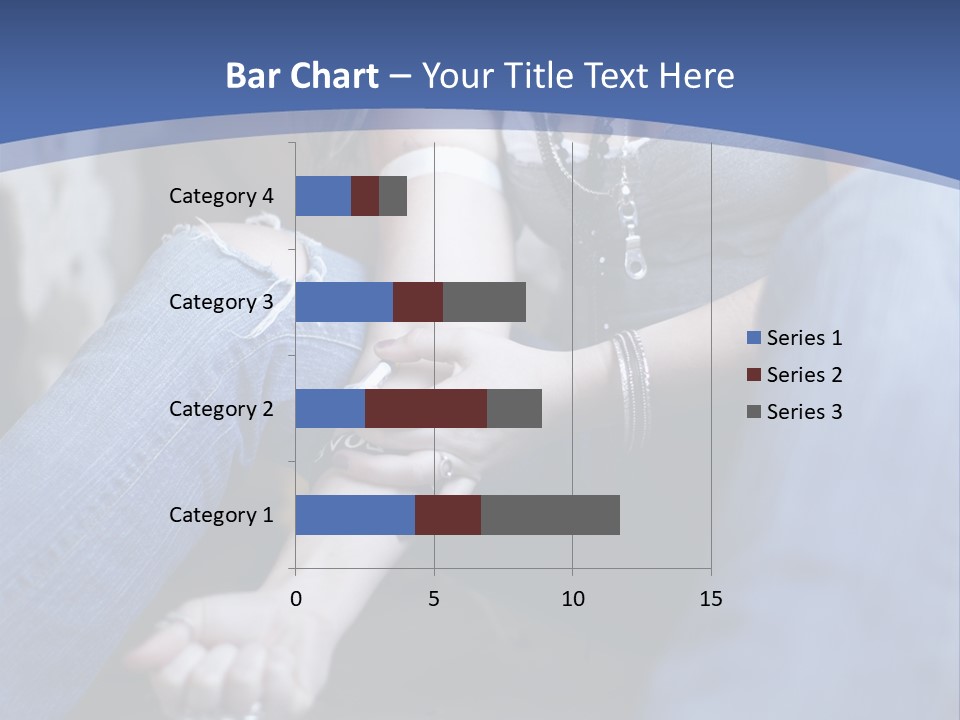 Brunette Needle Syringe PowerPoint Template